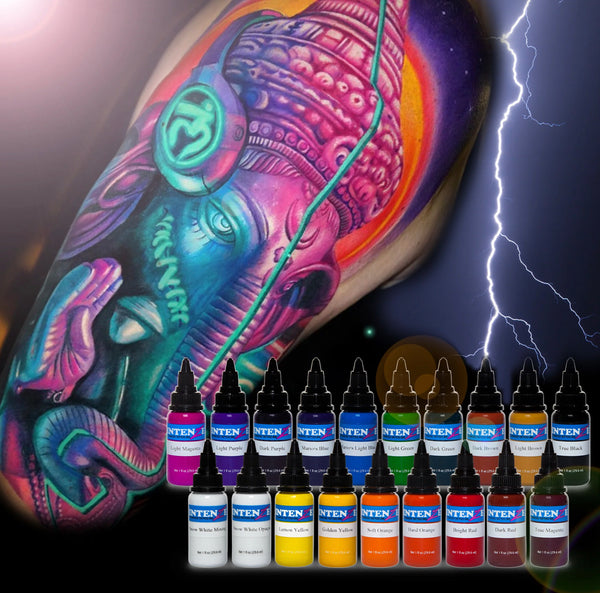 INTENZE 19 Color Tattoo Ink Set – Altered Ego