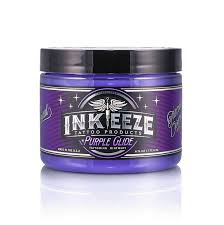 INK-EEZE PURPLE TATTOO OINTMENT 6OZ