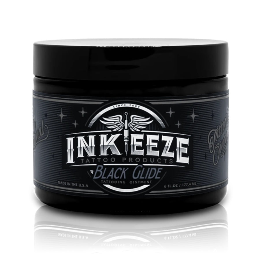 INK-EEZE BLACK TATTOO OINTMENT - 6 OZ