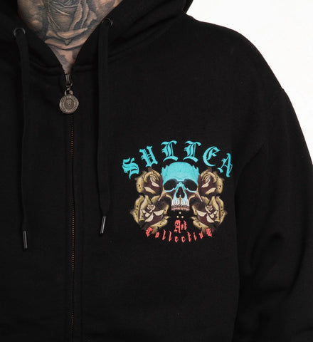 MARIA MUERTE ZIP HOODIE