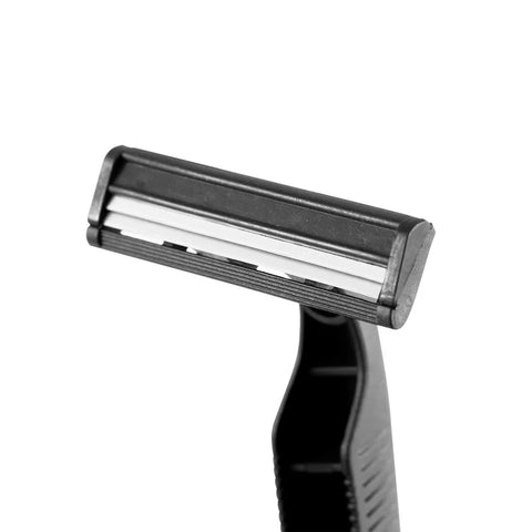 JET BLACK - ECO-FRIENDLY DISPOSABLE RAZORS - 50 COUNT