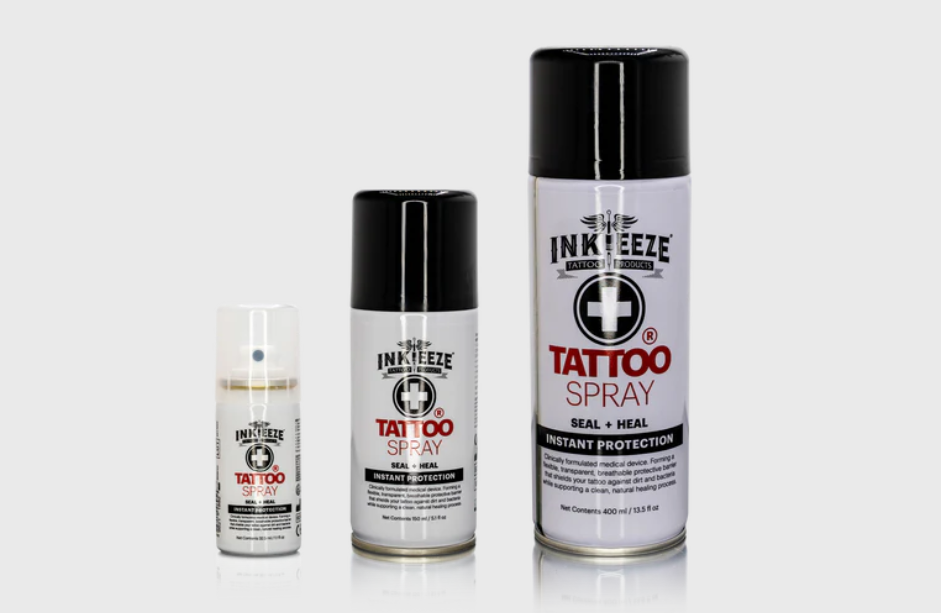 INK-EEZE TATTOO SPRAY