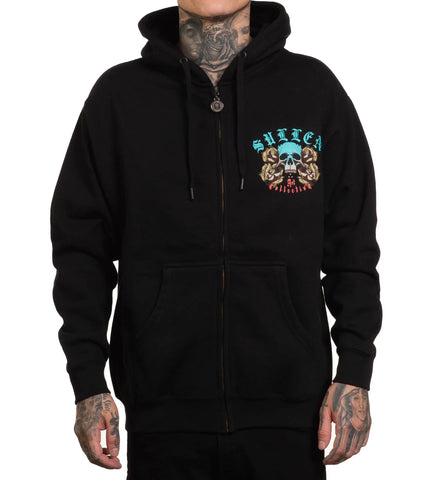 MARIA MUERTE ZIP HOODIE