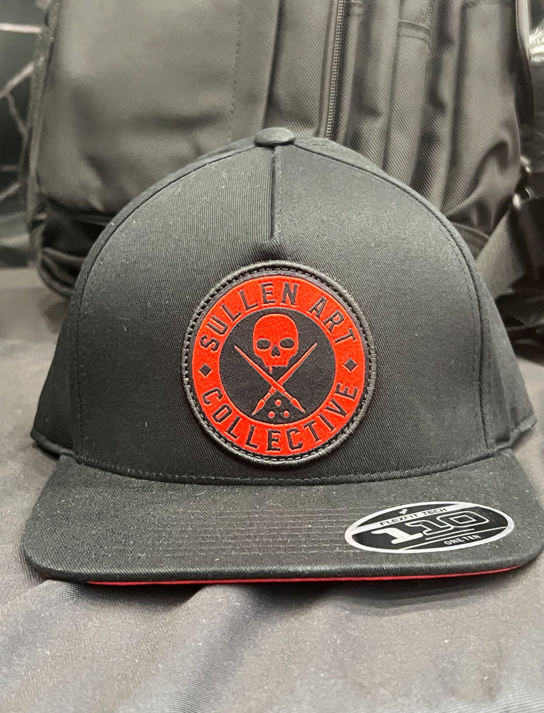 BOH FLAT SNAPBACK BLACK/RED