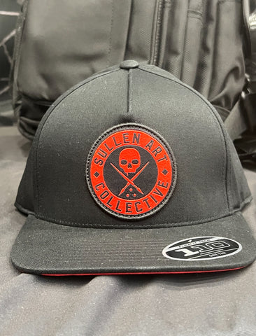 BOH FLAT SNAPBACK BLACK/RED