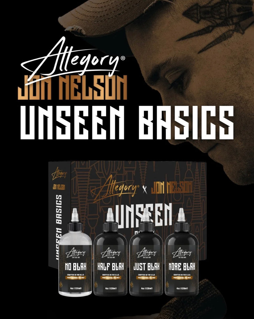 ALLEGORY INK - UNSEEN BASICS JON NELSON INK SET