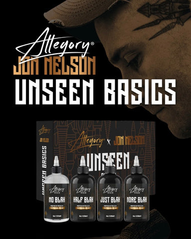 ALLEGORY INK - UNSEEN BASICS JON NELSON INK SET