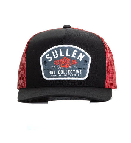 LA ROSA SNAPBACK - GREY / RED