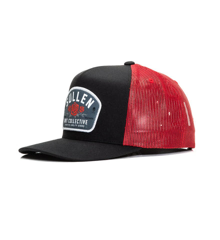 LA ROSA SNAPBACK - GREY / RED