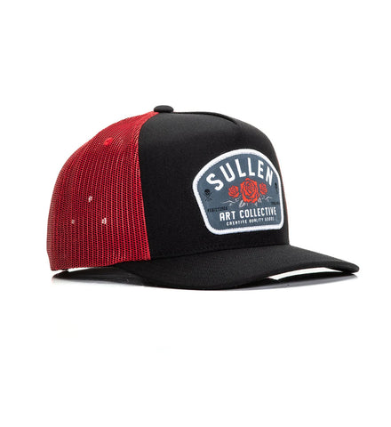 LA ROSA SNAPBACK - GREY / RED