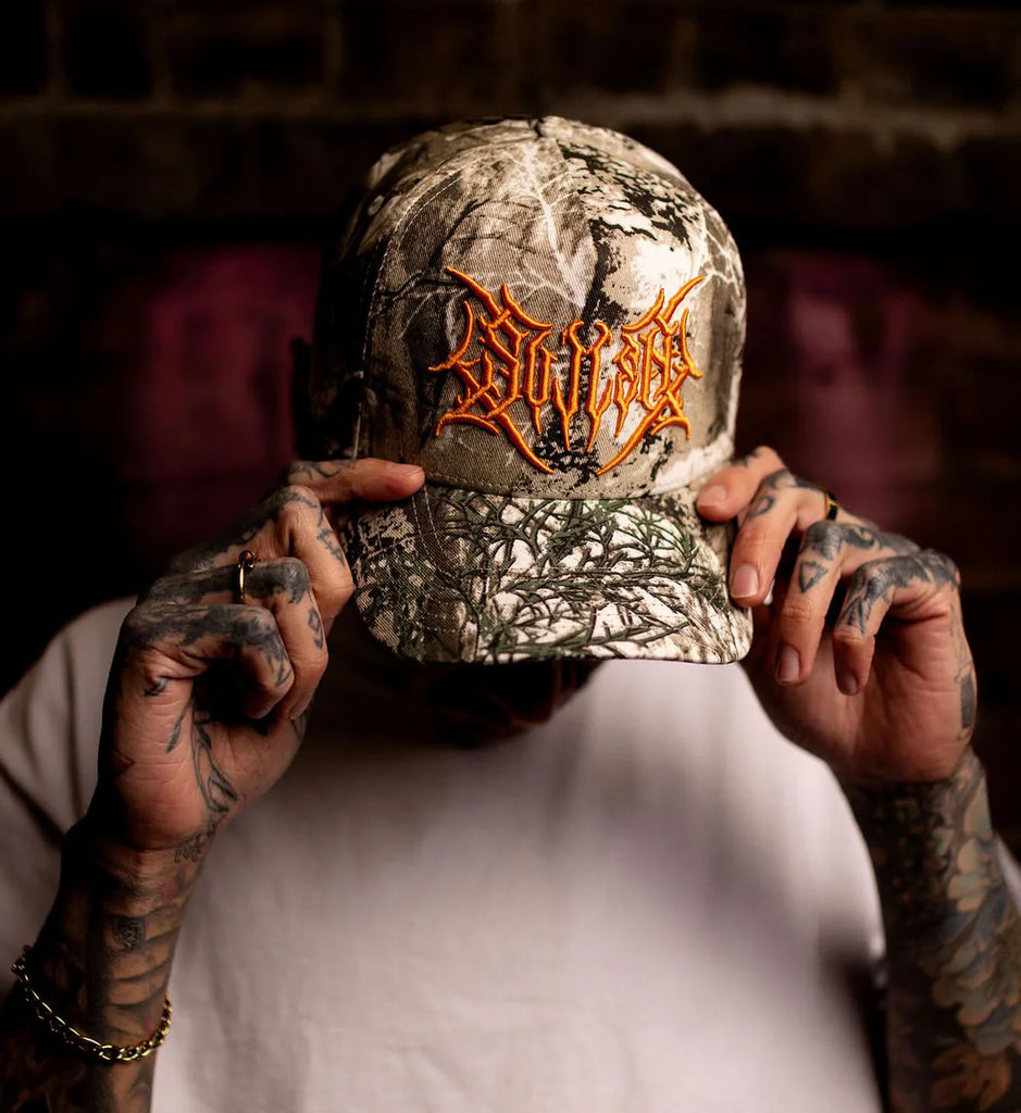 DEATH CAMO SNAPBACK