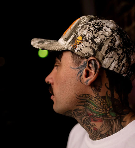 DEATH CAMO SNAPBACK