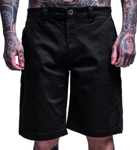 CHOP SHOP WALKSHORTS BLACK