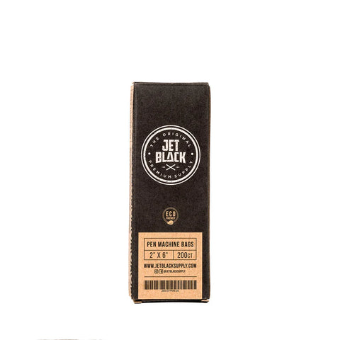 JET BLACK - ECO-FRIENDLY BATTERY PEN MACHINE BAGS