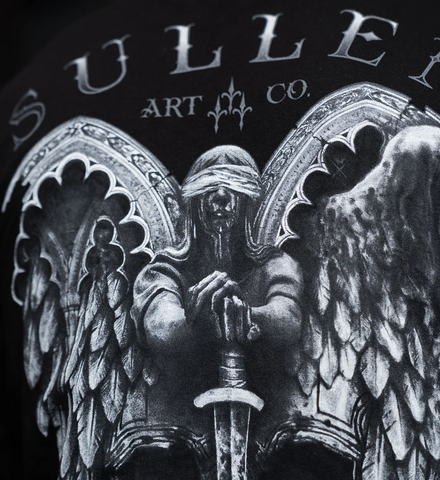WINGED JUSTICE FRENCH TERRY LONG SLEEVE