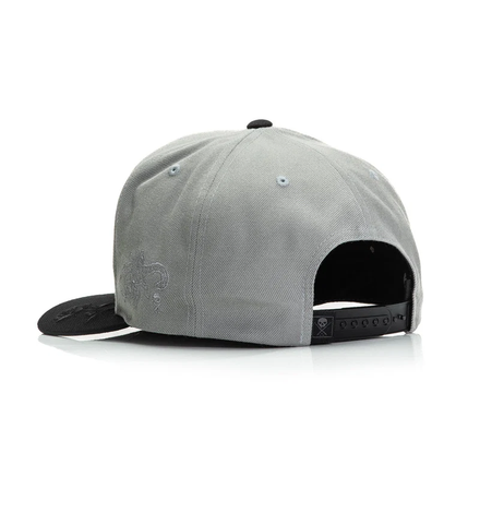 ROCK SCRIPT SNAPBACK - DARK CHARCOAL