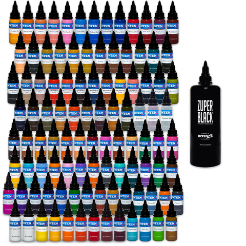 INTENZE 101 Color Tattoo Ink Set