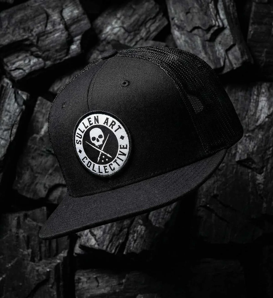 BOH MESH SNAPBACK BLK/WHT