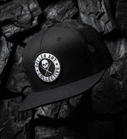 BOH MESH SNAPBACK BLK/WHT