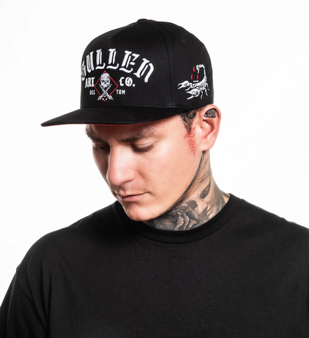 EMPIRE SNAPBACK - BLACK / RED