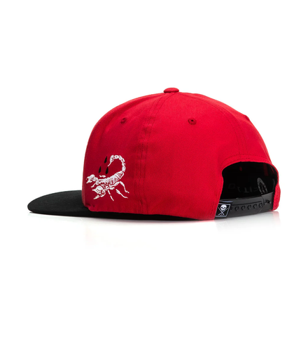 EMPIRE SNAPBACK - BLACK / RED