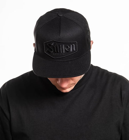 LAST RITES SNAPBACK - BLK/BLK - BLK/WHITE