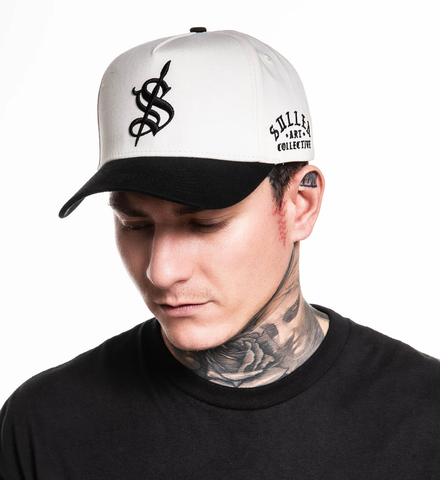 MTS BRUSH HAT FRIAR BLACK SNAPBACK