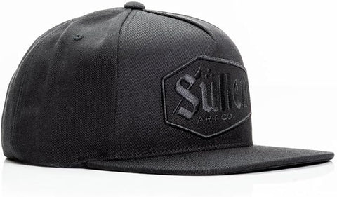 LAST RITES SNAPBACK - BLK/BLK - BLK/WHITE