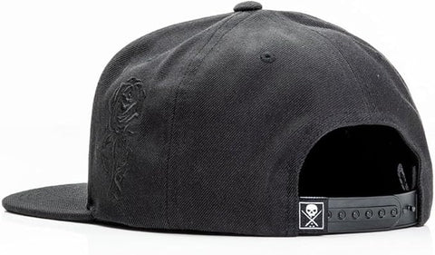 LAST RITES SNAPBACK - BLK/BLK - BLK/WHITE