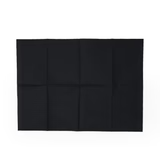 CAM - Black Disposable Lap Cloths / Dental Bibs 13" X 18" (500/Case) - Gorilla