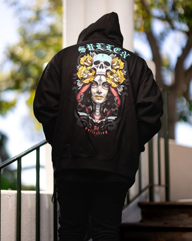 MUERTA ZIP HOOD