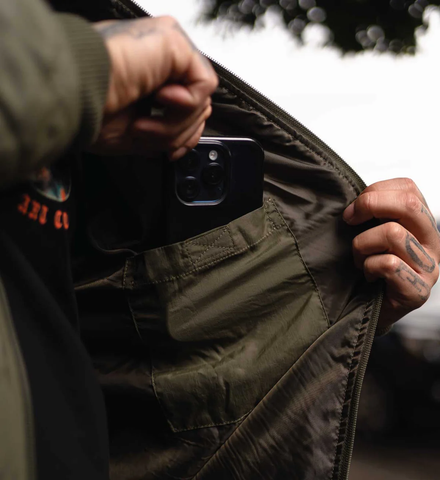 CHARGER JACKET OLIVE