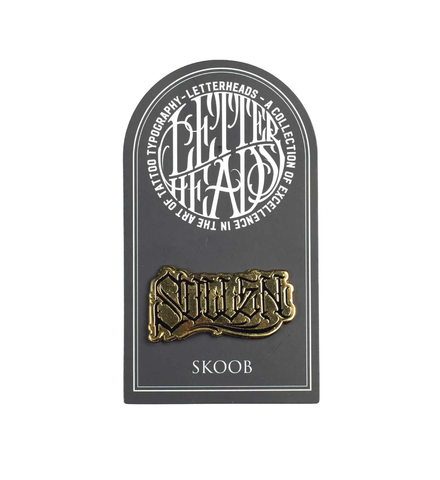 LETTERHEADS #20 - SKOOB - @SKOOBYDOOTATTOOS