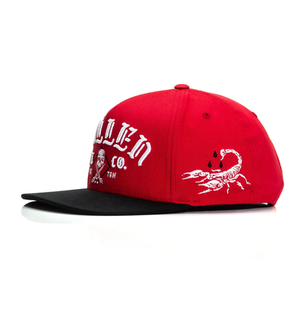 EMPIRE SNAPBACK - BLACK / RED