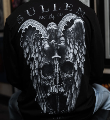 WINGED JUSTICE FRENCH TERRY LONG SLEEVE