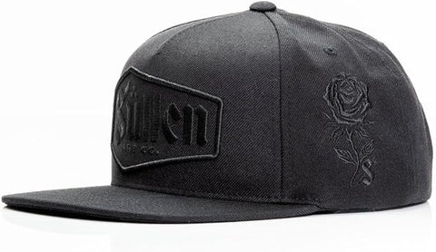 LAST RITES SNAPBACK - BLK/BLK - BLK/WHITE