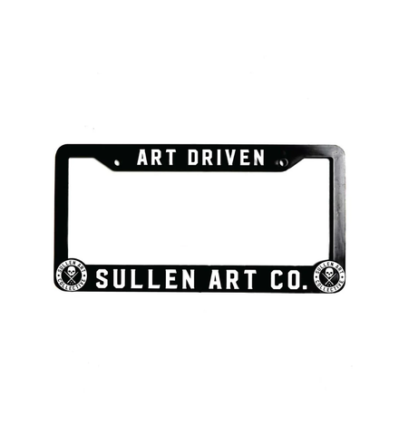 ART DRIVEN LICENSE PLATE FRAME