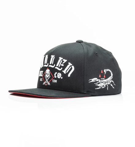 EMPIRE SNAPBACK - BLACK / RED