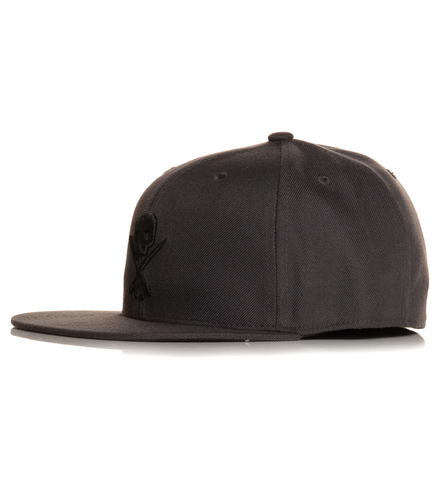 BADGE FITTED HAT - CONFEDERATE GREY