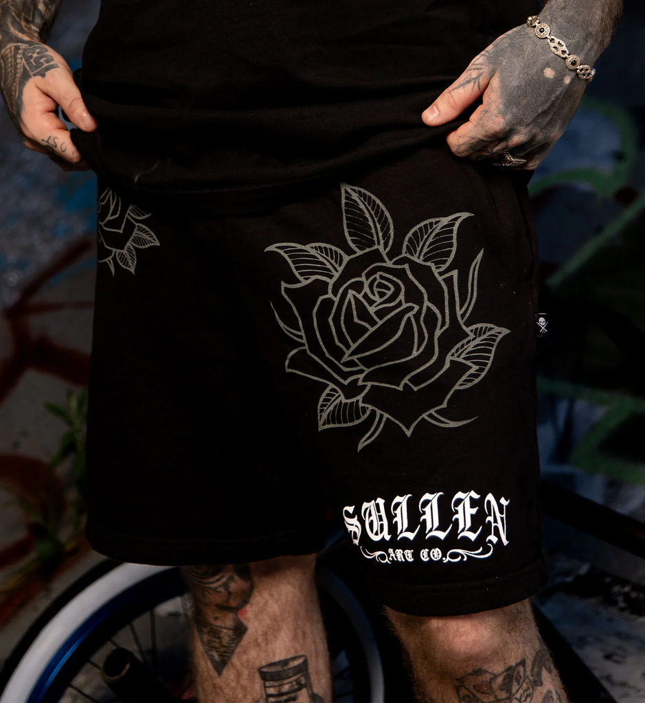 ROSE SWEATSHORTS BLACK