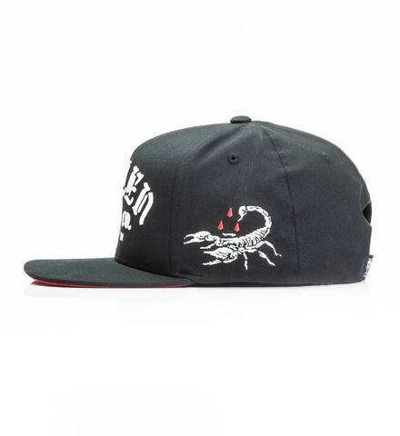 EMPIRE SNAPBACK - BLACK / RED