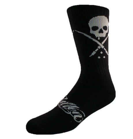 STANDARD SOCKS BLACK/WHITE