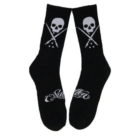 STANDARD SOCKS BLACK/WHITE